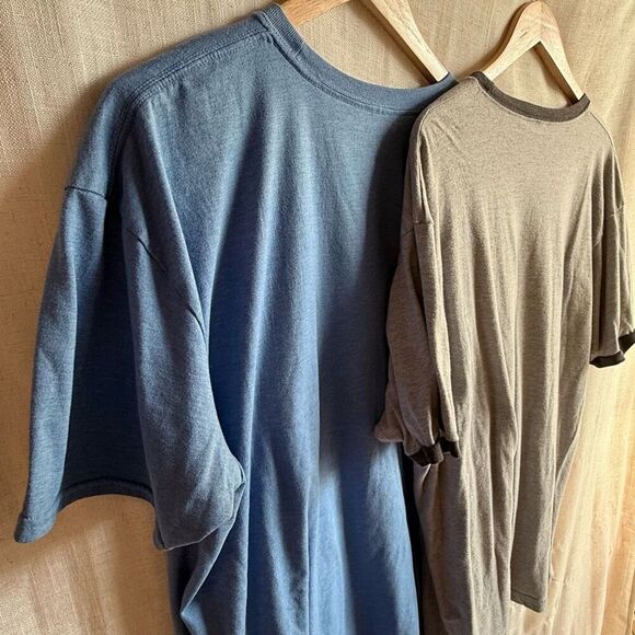 NASA T-Shirts Women’s 3XL Blue Gray Set Distressed Logo Graphic Tee Bundle Space - Picture 7 of 11